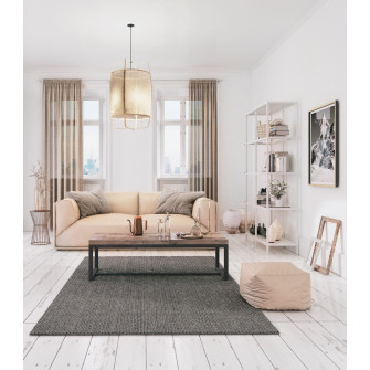 Carpet REINA DARK GRAY (Handmade Collection)